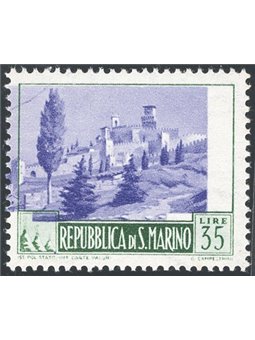 San Marino 1949 Landscapes 35 £ no. 352a Cat. € 80 (**)