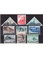 San Marino 1953 Propaganda sportiva I serie n° 391/98 + P.A. 111 Cat. € 140 (**) 