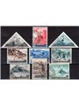 San Marino 1953 Propaganda sportiva I serie n° 391/98 + P.A. 111 Cat. € 70 (U) 