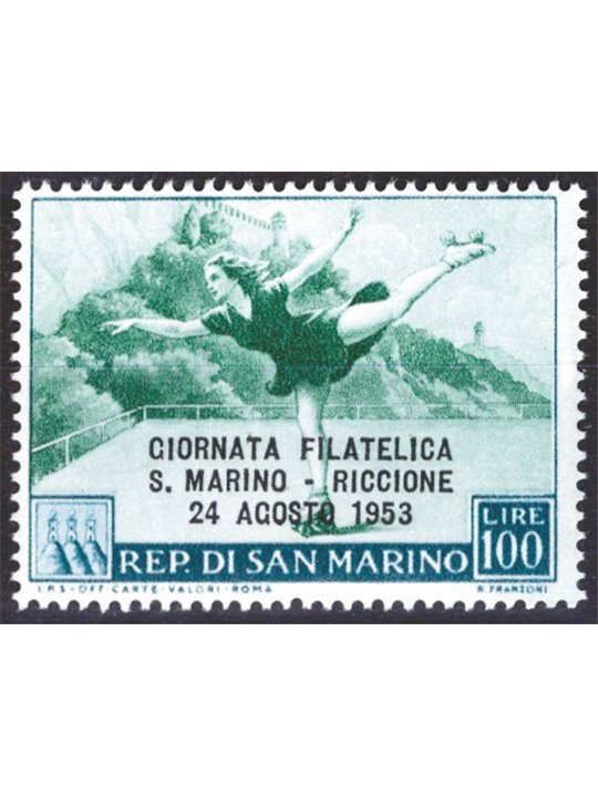 San Marino 1953 5th Philatelic Day no. 399 Cat. €40 (**)