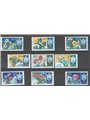 San Marino 1953 Flowers series no. 400/08 Cat. €90 (**)