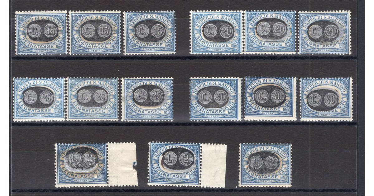 San Marino 1951 P.A. Bandiera 1.000 £ n° 99 Cert. Biondi Cat. € 600 (U)