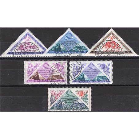 San Marino 1952 P.A. Flowers series No. 103/08 Cat. €50 (U)