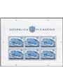 San Marino 1951 BF U.P.U. 200 £ azzurro dent. n° 9 Cat. € 75 (**)
