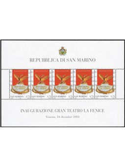 San Marino 2003 BF La Fenice n° 73 Cat. € 320 (**)