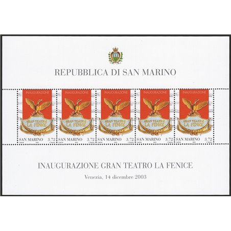 San Marino 2003 BF La Fenice No. 73 Cat. €320 (**)