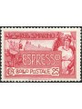 San Marino 1907 Express ‘Allegory’ 25 c. carmine pink excellent centring No. 1 Biondi certified Cat. €450 (**)