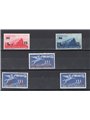 San Marino 1947/48 Express overprinted series no. 16/20 Cat. € 140 (**)