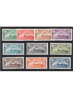 San Marino 1931 P.A. Vedute serie n° 1/10 Cert. CiBaFil Cert. L. Raybaudi Cat. € 2.000 (**)