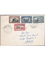 Italia Regno 5/4/1927 Lettera filatelica da Casumaro (FE) per Napoli (Ditta Ravel) affrancata con serie "Milizia I" n° 206/09. A