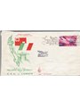 Italia Repubblica 24/2/1956 Gronchino su FDC Venetia P.A. n° 153