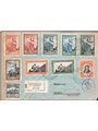 San Marino 1942 Collection for Switzerland with Multiple Postage and Censorship