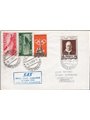 First Flights 18/7/1959 1st S.A.S. flight from the Vatican to Düsseldorf Pellegrini catalogue no. 1015