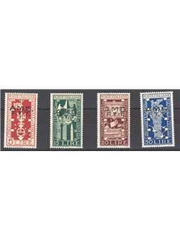 1948 Trieste A Biennale series no. 35/38 Cat. €50 (**)