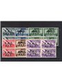1947 Trieste A ‘P.A. Democratica’ in a block of four series no. 1/6 Cert. CiBaFil Cat. €1,150 (**)