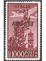 1952 Trieste A P.A. Campidoglio 1000 £ con soprast. “AMG. FTT” su una riga dent. 14x13¼ n° 26A Cert. Biondi Cat. € 320 (**)