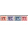 1947 Trieste A Segnatasse stemma sabaudo serie n° 1/4 Cat. € 70 (**) 