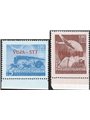 1949 Trieste B 75° Anniv. dell'U.P.U. serie n° 17/18 Cat. € 70 (**)