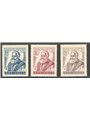 1951 Trieste B Festival of Culture series no. 41/43 Cat. € 35 (**)