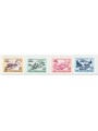 1953 Trieste B Corse automobilistiche serie n° 85/88 Cat. € 50 (**)