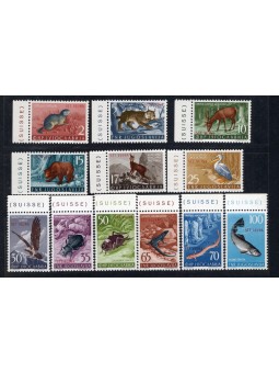 1954 Trieste B Animali serie n° 101/12 Cert. CiBaFil Cat. € 250 (**)
