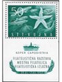 1952 Trieste B Mostra Filatelica di Capodistria il foglietto di prova dent. non emesso per la difficoltà di eseguire la dentella