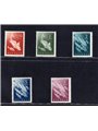 1950 Trieste B Segnatasse pesci serie n° 6/10 Cert. CiBaFil Cat. € 280 (**)