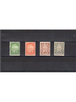 Vaticano 1933 Anno Santo serie n° 15/18 Cat. € 187 (**)
