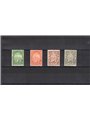 Vaticano 1933 Anno Santo serie n° 15/18 Cat. € 187 (**)