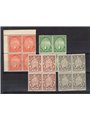 Vaticano 1933 Anno Santo serie n° 15/18 in quartina Cert. CiBaFil Cat. € 750+ (**)