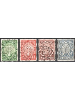 Vaticano 1933 Anno Santo serie n° 15/18 Cat. € 80 (U)