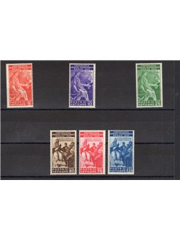 Vatican 1935 Legal Congress series no. 41/46 certified by Biondi Cat. €1,200 (**)