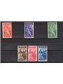 Vaticano 1935 Congresso Giuridico serie n° 41/46 Cert. Biondi Cat. € 1.200 (**)