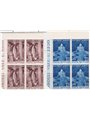 Vatican 1951 Dogma of the Assumption in blocks of four series no. 143/44 Cat. €80+ (**)