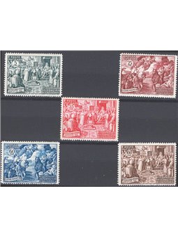 Vatican 1951 Chalcedon series no. 149/53 Cat. €112 (**)