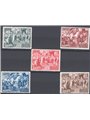 Vatican 1951 Chalcedon series no. 149/53 Cat. €112 (**)