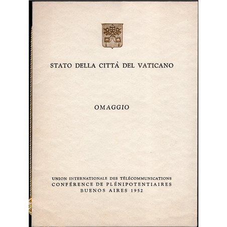 Vatican 1952 Official Folder of the Buenos Aires Conference – Delegates’ Gift