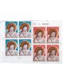 Vaticano 1953 S. Chiara in quartina d'angolo serie n° 169/70 Cat. € 110++ (**)