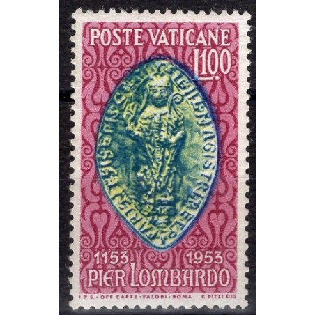 Vaticano 1953 Pier Lombardo n° 173 Cat. € 60 (**)