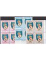 Vatican 1954 Mater Misericordia series nos. 189/91 in blocks of four Cat. €160 (** )