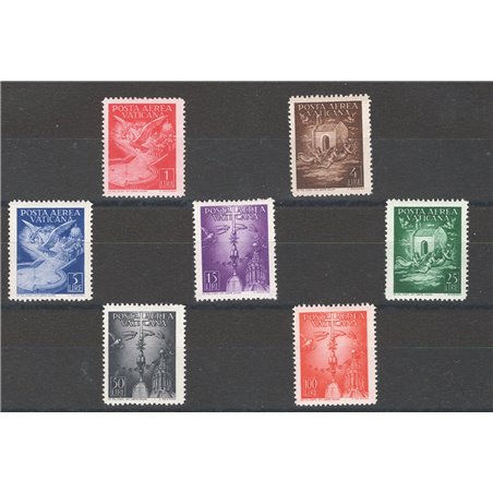 Vatican 1947 P.A. Miscellaneous subjects series no. 9/15 Cat. €65 (* *)