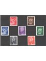 Vaticano 1947 P.A. Soggetti vari serie n° 9/15 Cat. € 65 (**)
