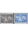 Vaticano 1948 P.A. Tobia serie n° 16/17 bordo di foglio Cert. CiBaFil Cat. € 700 (**)
