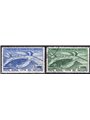 Vatican 1949 P.A. U.P.U. series no. 18/19 Cat. € 150 (U)