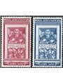 Vatican 1951 P.A. Graziano series no. 20/21 excellent centring Cert. Biondi Cat. € 675 (**)