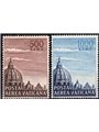 Vatican 1953 P.A. Cupoloni I series no. 22/23 Cat. €130 (**)