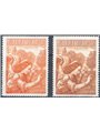 Vatican 1956 P.A. Archangel Gabriel 15 £ brown-orange instead of orange uncatalogued (No. 26) (**)
