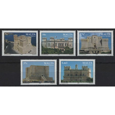 MALTA 2006 Castles and Towers 5v MNH**
