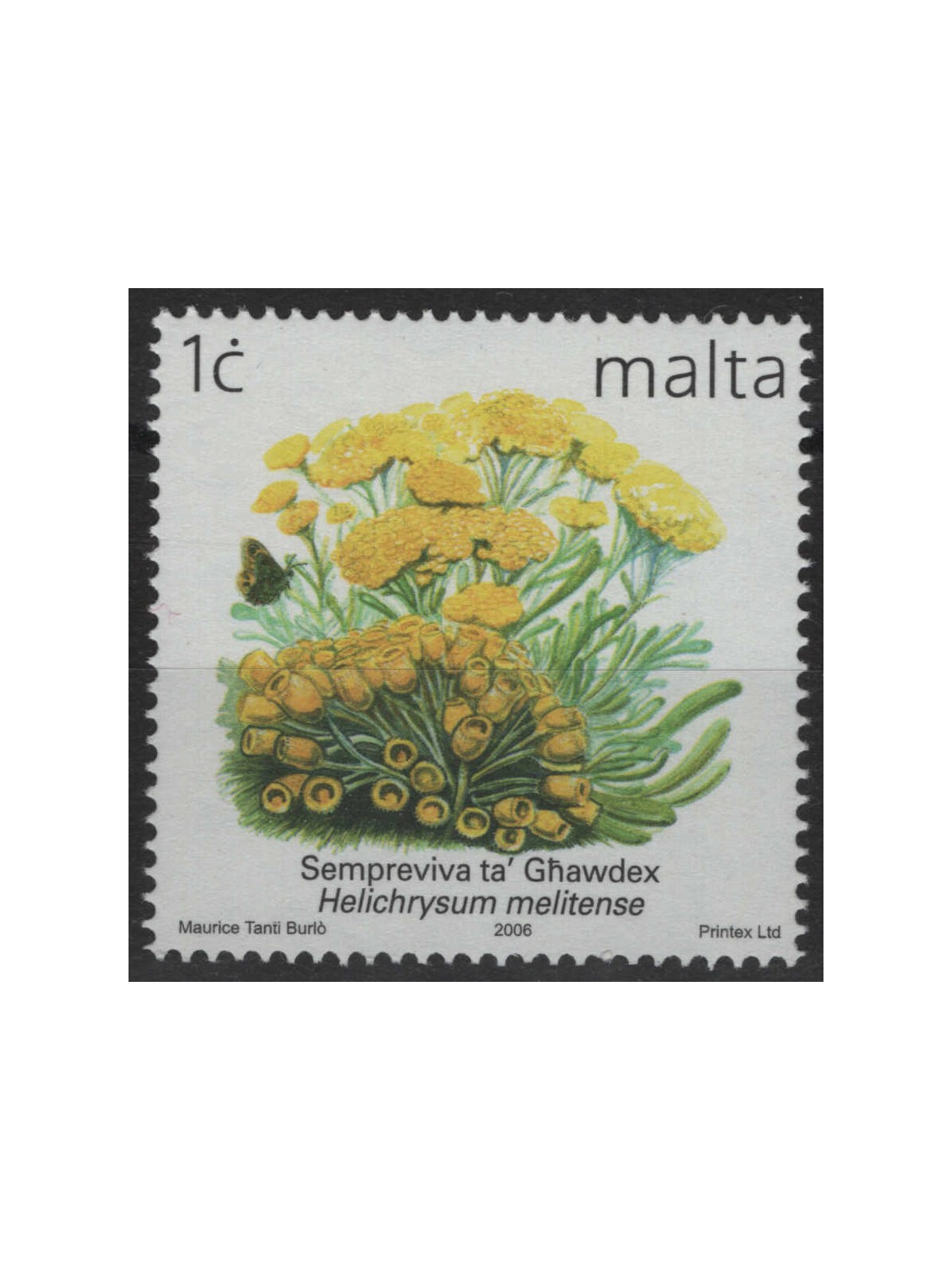 MALTA 2006 Fiori (Serie Ordinaria) MNH**