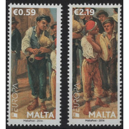 MALTA 2014 Europe 2v MNH**